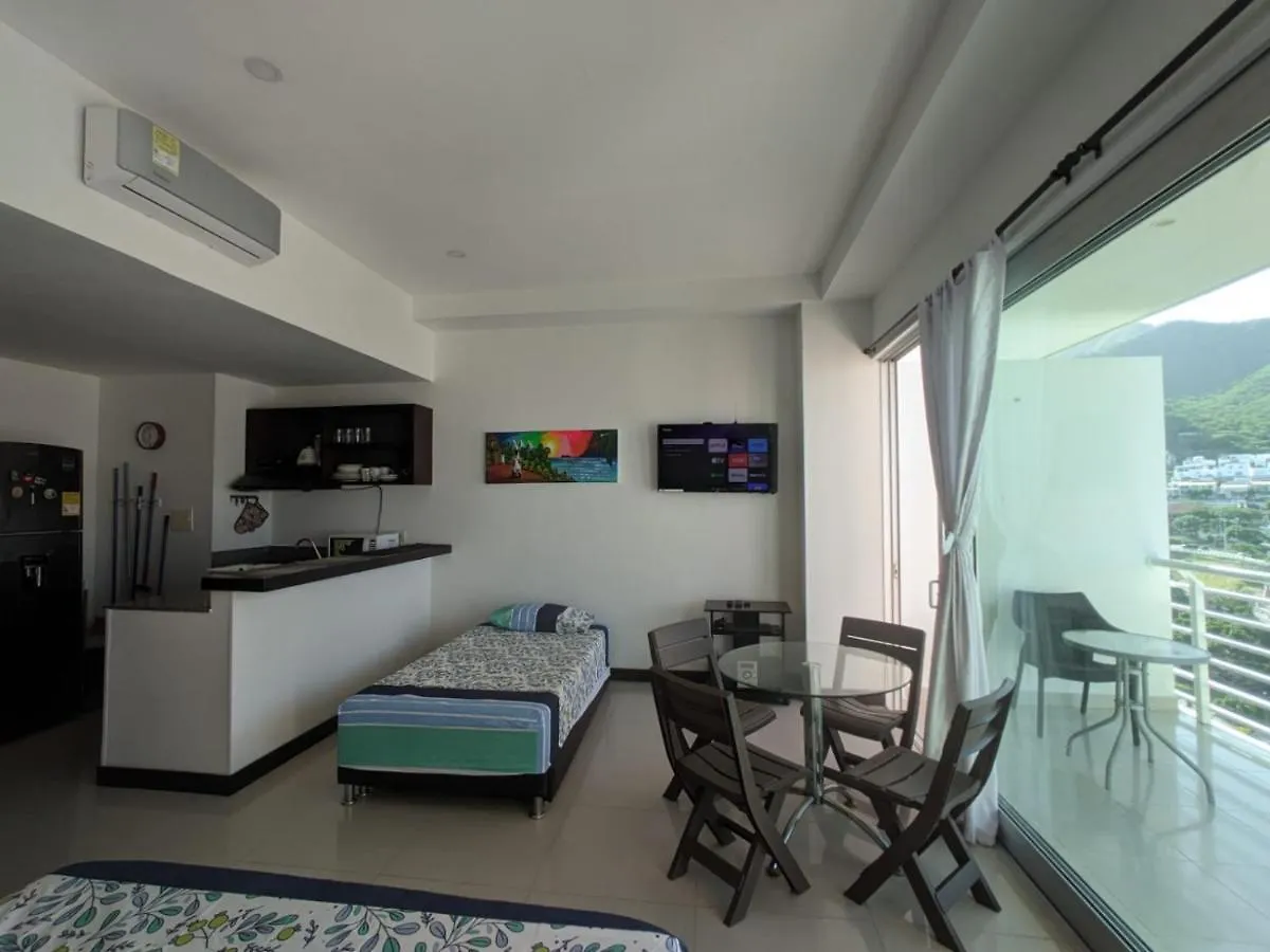 Espectacular Apartamento-Loft, En El Rodadero. Gaira Colombia