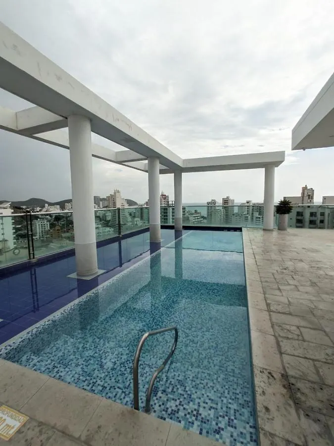 Espectacular Apartamento-Loft, En El Rodadero. Gaira 0*,  Colombia